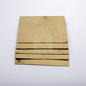 VAKOOBA Brass Sheet Half Hard (300mm x 350mm) x 0.3mm Thickness