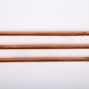 VAKOOBA Pure Brass Round Bar 6mm Diameter x 300mm Length (10 Pieces)