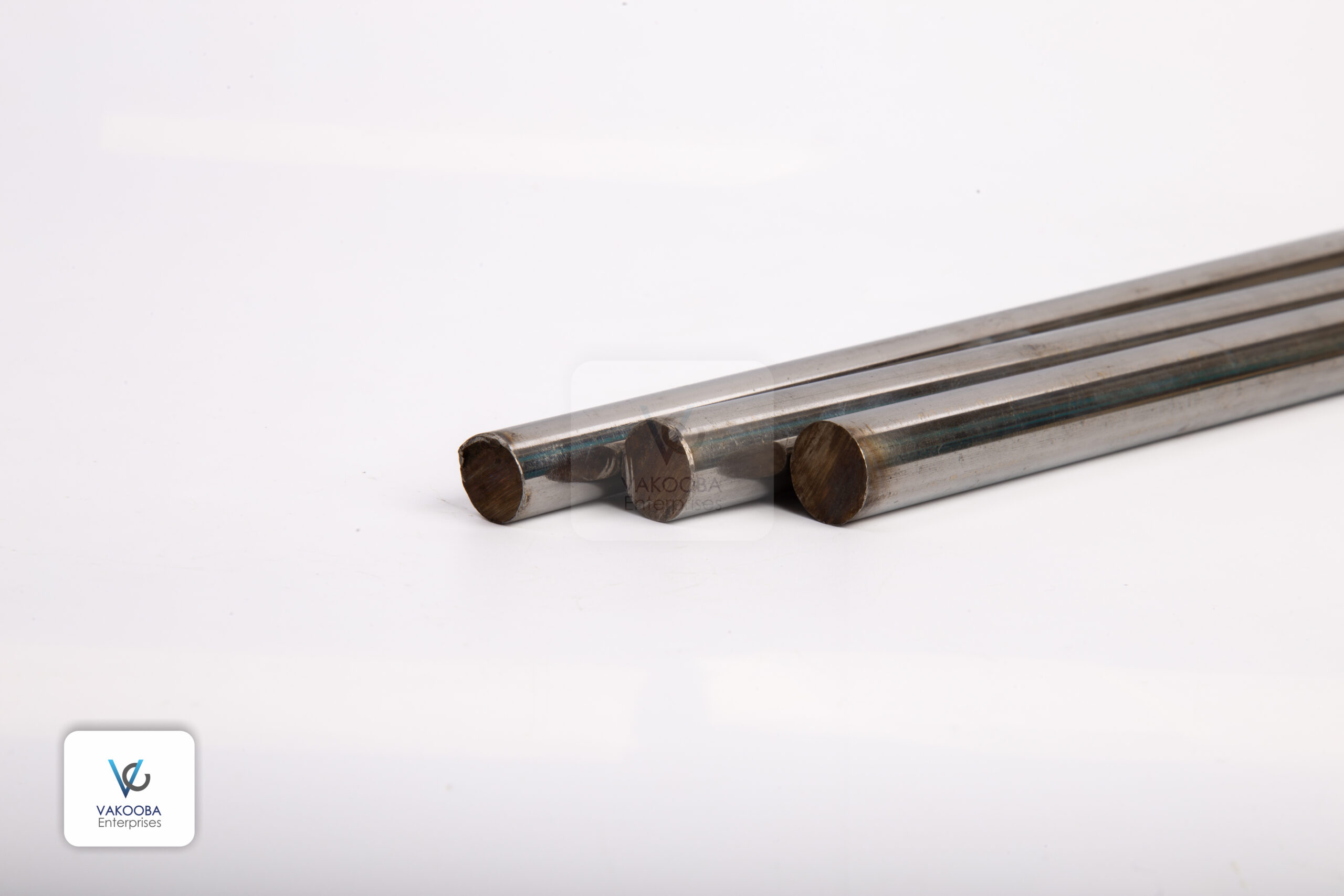 VAKOOBA Steel Rod diameter 22 mm lenght 300 mm rust free