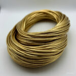 VAKOOBA Brass Wire 14 Guage - 2mm Diameter x 10 Meter Length