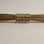 VAKOOBA Brass Wire 12 Guage - 2.5mm Diameter x 2 Meter Length