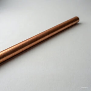 VAKOOBA Pure Brass Round Bar 5mm Diameter x 300mm Length (10 Pieces)