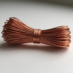 VAKOOBA Copper Wire 10 Guage - 3mm Diameter x 1 Meter Length