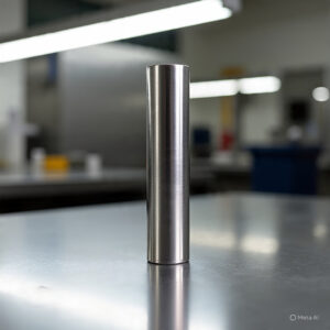 VAKOOBA Pure Stainless Steel Round Bar 50mm Diameter x 150mm Length (1 Piece)