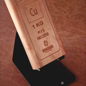 VAKOOBA 99.99% PURE COPPER 1 KG (1 KILO)